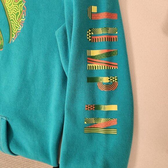 Microsoft Xbox Graphic Hoodie Jump In Surf Spray Blue Size Youth XXL (18) EUC - Picture 8 of 14